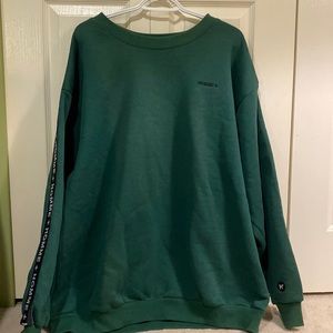 Homme+ Green Oversized Sweater